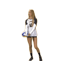 umbc volleyball Sticker