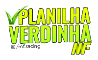 mftreino mf mfracing treinomf planilhaverdinha Sticker