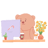 At Work Hello Sticker by Art of tvb