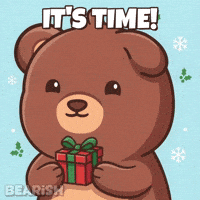 Giving Merry Christmas GIF by BEARISH