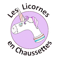 licornesenchaussettes impro licorne improvisation llec Sticker
