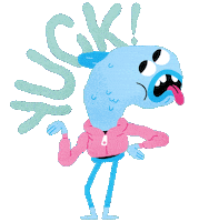 Hungry Fish Sticker
