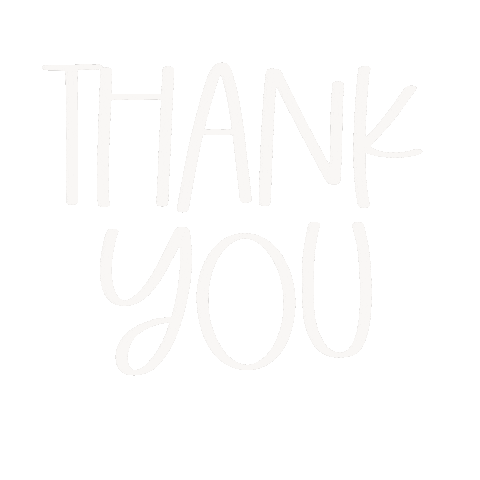 Thanks Thank You Sticker by Splendid Greetings