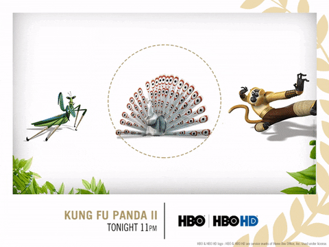 kung fu panda 2 GIF by HBO India