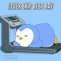 Working Out No Pain No Gain GIF by Pudgy Penguins