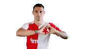 Football Love Sticker by SK Slavia Praha