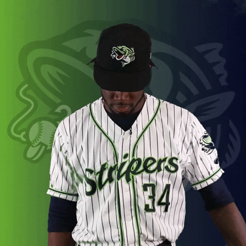 GoStripers giphyupload look up gwinnett stripers GIF