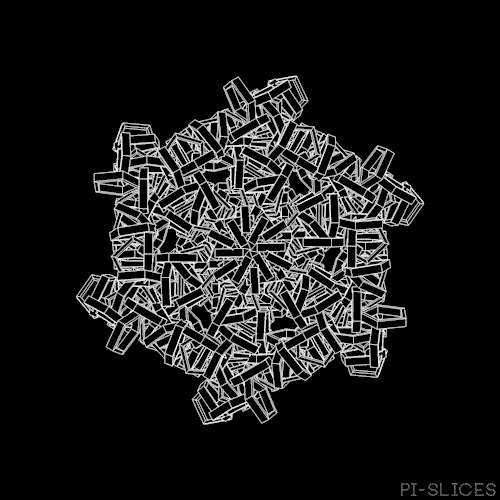 black and white formation GIF by Pi-Slices