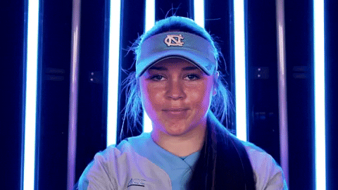 Carolina Unc Softball GIF by UNC Tar Heels