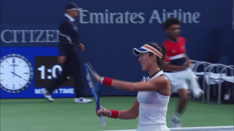 garbine muguruza hello GIF by US Open