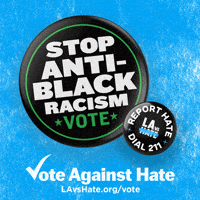 Black Lives Matter Unity GIF by LA vs. Hate