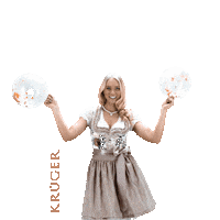 dance party Sticker by Krüger Dirndl