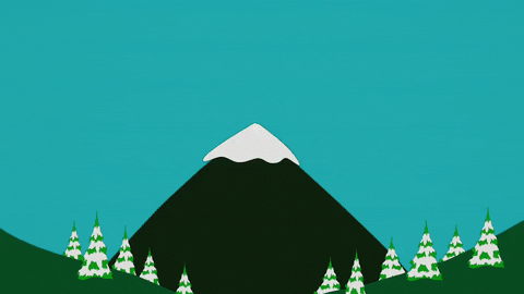 volcano lava GIF by South Park 