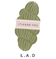 Ball Thank You Sticker by Lauren Aston Designs