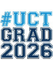 Uctgrad Sticker by University of Cape Town