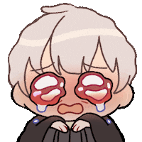 Sad Face Sticker