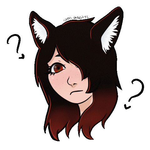 NYRAVANSPITE giphyupload cat nyravanspite nyraears Sticker