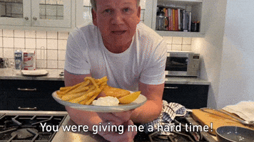 You Were Giving Me A Hard Time!