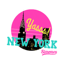 Newyork Sticker by simones