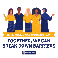 Woman Sticker by EmiratesNBD
