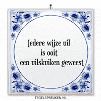 Wijsheid Spreuk GIF by Tegelspreuken.nl