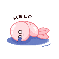 Sad Face Sticker