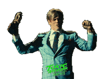 Kevin Bacon Winner Sticker by Signature Entertainment