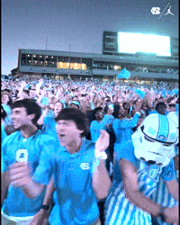 Star Wars Football GIF by UNC Tar Heels