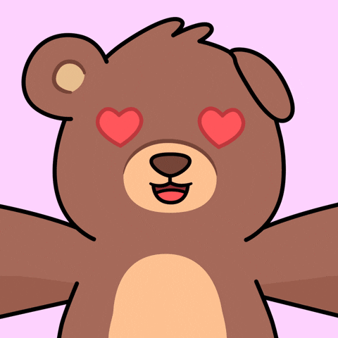 Love You Kiss GIF by BEARISH