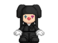 Jack In The Box Pixel Sticker