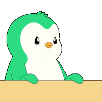 Penguin Middle Finger Sticker by Abster