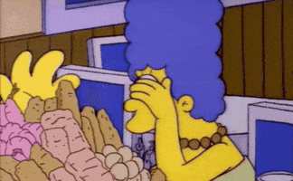 Embarrassed Hiding GIF by The Simpsons