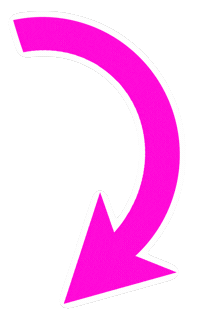 Pinkarrow Sticker by Decorating Outlet