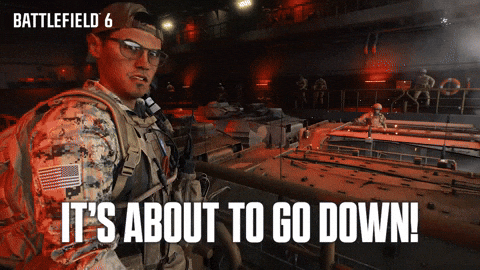 About To Go Down Jump In GIF by Battlefield