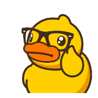 Happy Sticker by B.Duck