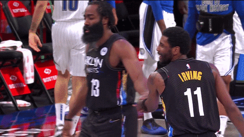 Happy James Harden GIF by YES Network