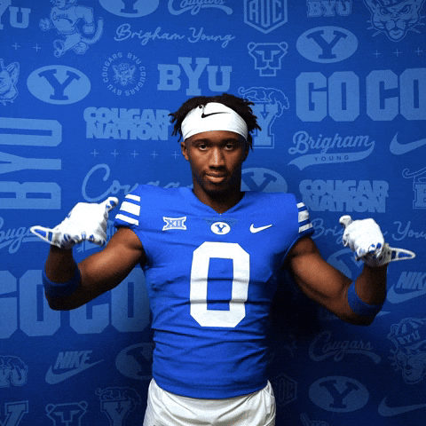 College Football Go Cougs GIF by BYU Cougars
