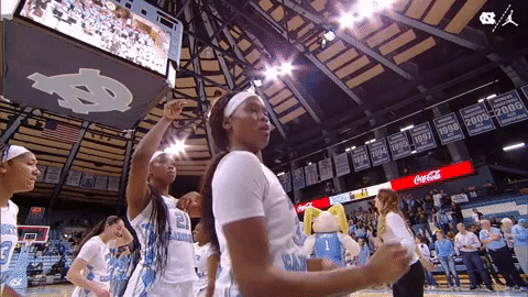 College Sports Dancing GIF by UNC Tar Heels