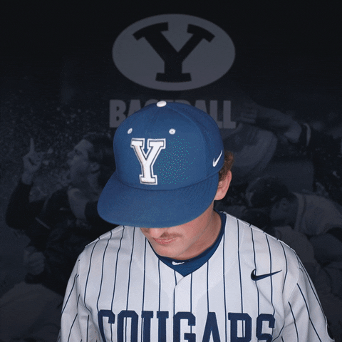 Sport Baseball GIF by BYU Cougars