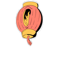 Chinese Lampion Sticker