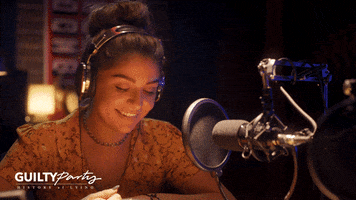 happy andrea russett GIF by GuiltyParty