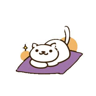 neko atsume STICKER by imoji