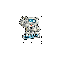 Stop Right There Wait What Sticker by Digi 995