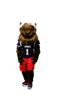 Mascot Bison Sticker by Utah Tech University