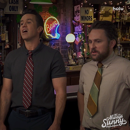 Awkward Season 17 GIF by It's Always Sunny in Philadelphia