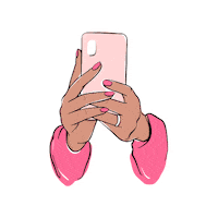 Hand Phone Sticker