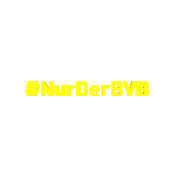 Nur Der Bvb Sticker by Borussia Dortmund
