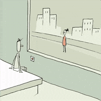 Tel Aviv Couple GIF by Yuval Robichek