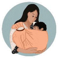 Heart Love Sticker by Bud & Blossom Slings