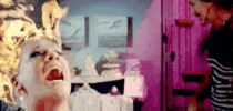 pink pink on fire so what p!nk GIF